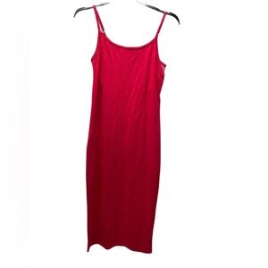 ❤️ GAP MODERN SUPERSOFT MIDI RED DRESS SIZE XS NEW